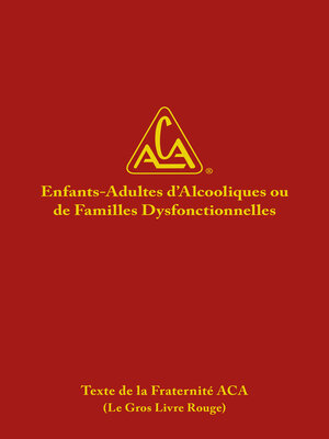 cover image of Enfants-Adultes d'Alcooliques ou de familles Dysfonctionnelles